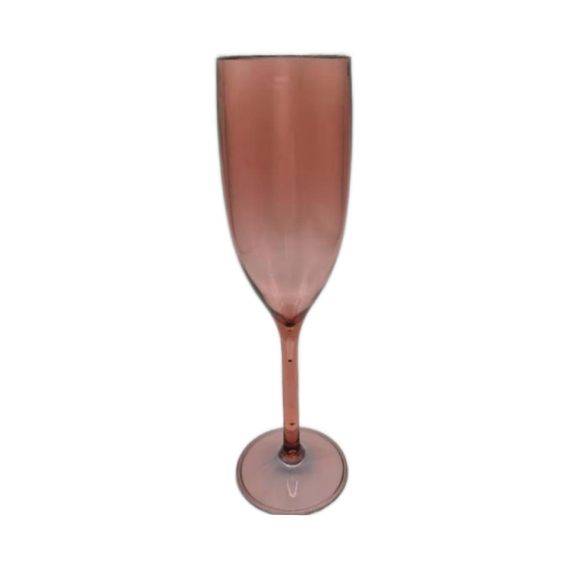 Plastik -Champagnergläser